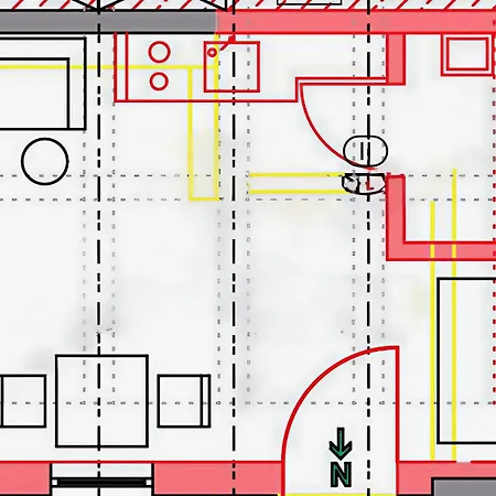 Leben Im Denkmal - Ganz Modern Apartment